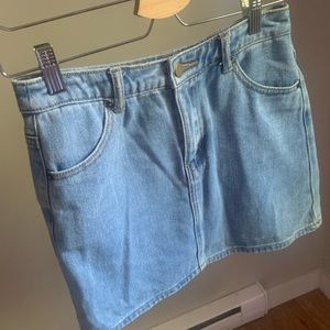 Denim Skirt